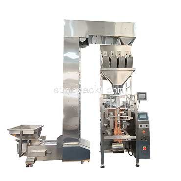 4 heads linear weigher packing machine