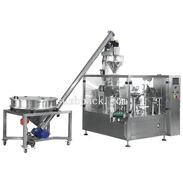 powder rotary packing machine