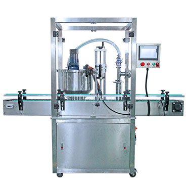 Single head rotor pump filling machine