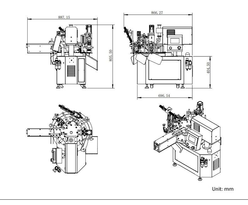 table spout pouch filling capping machine